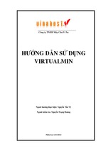 Tài liệu hướng dẫn sử dụng virtualmin