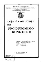 Ứng dụng mimo trong ofdm