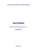 Giáo trình multimedia - biên soạn- pgs.ts. đỗ trung tuấn