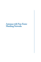 Antennas withnon-foster matchingnetworks