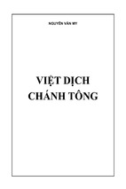 Việt dịch chánh tông
