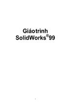 Giáo trình solidworks 99 - huỳnh sĩ nguyên, 86 trang