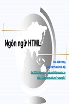 Slide ngôn ngữ html