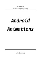Animation trong android