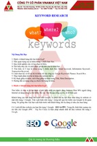 Tài liệu seo - buoi 2 - keyword research
