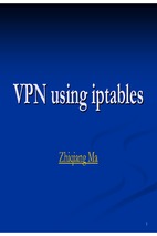 Vpn sử dụng iptables trong linux