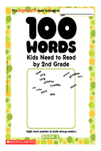 100 vocabulary words kids need to know by 2th grade