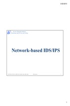 Network-based ids/ips