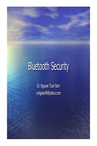 Lecture-10-bluetooth security