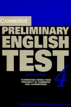 Campridge preliminary english test 4