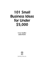 101 small business ideas for under $5000 (101 ý tưởng kinh doanh nhỏ cho dưới 5000$)