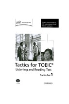 Tactics for toeic - practice test 1