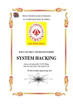 Báo cáo system hacking