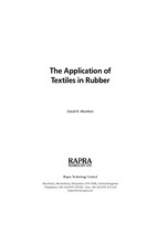 The application of textiles in rubber