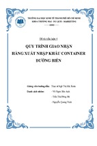 Quy trình giao nhận hàng xuất nhập khẩu container đường biển (1)