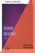 Session hijacking
