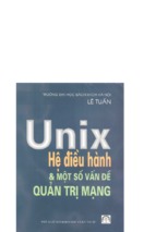 Ebook unix-hệ điều hành và một số vấn đề quản trị mạng