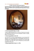 10 điều cấm kỵ khi đặt gương trong nhà