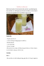 Cách làm sữa đậu xanh