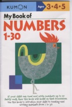 My book of numbers 1 - 30