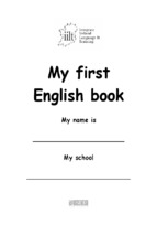 My first english book