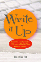 Write it up - practical strategies for writing and publishing journal articles