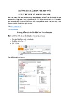 Hướng dẫn cách in file pdf với foxit reader và adobe reader