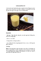 Cách làm sữa ngô