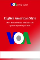 Học tiếng anh qua voa: english american style