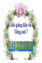 Bài giảng tiếng anh 7 unit 5: work and play