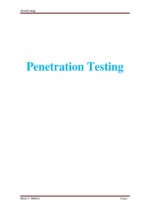 Penetration testing tài liệu ceh