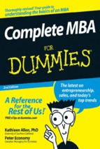 Complete mba for dummies