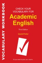 Check your vocabulary for academic english