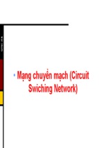 Mạng chuyển mạch (circuit swiching network)