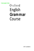 Oxford English Grammar Course (Intermediate)
