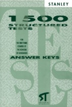 1500 structured Answer Keys