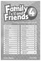 Family and Friends 4 Testing and Evaluation B