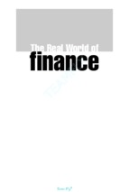 Wiley - the real world of finance - 12 lessons for the 21st century