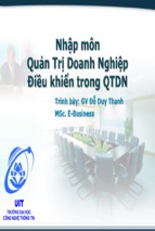Nhap mon quan tri doanh nghiep- part 4- leading and motivation