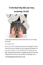 12 thủ thuật blog hiệu quả trong marketing cần biết