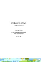 F.a.cowell - microeconomics. principles and analysis