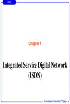 Integrated service digital network