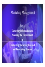 Marketing management basic