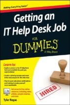 Getting an it help desk job for dummies (for dummies (computers))