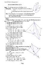 Chuyên đề hình học không gian lớp 11