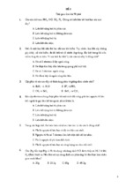 30 đề thi trắc nghiệm hóa học luyện thi đại học cao đẳng