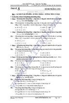 Chuyên đề hình học phẳng oxy với 306 bài tập-lê văn đoàn