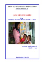 Skkn-biện pháp giáo dục lễ giáo cho trẻ 5-6 tuổi