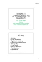 Chuong 10 lap trinh voi scalability