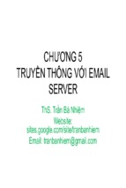 Chuong 5 truyen thong voi email server
